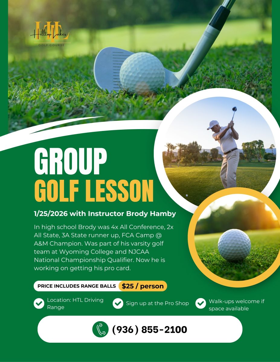 Group Golf Lesson - January