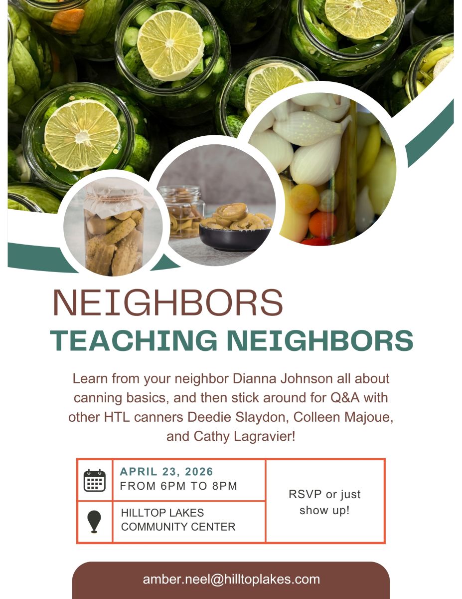 Neighbors Teaching Neighbors - Canning